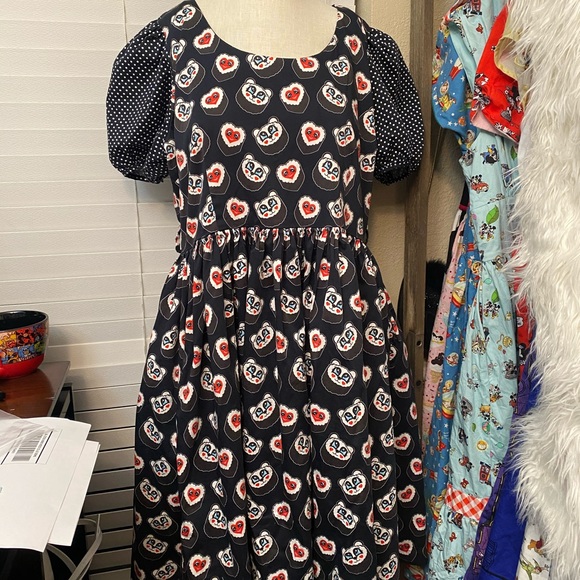 Irregular Choice x Sarsparilly Sushi Panda dress XXL super cute - Picture 2 of 5
